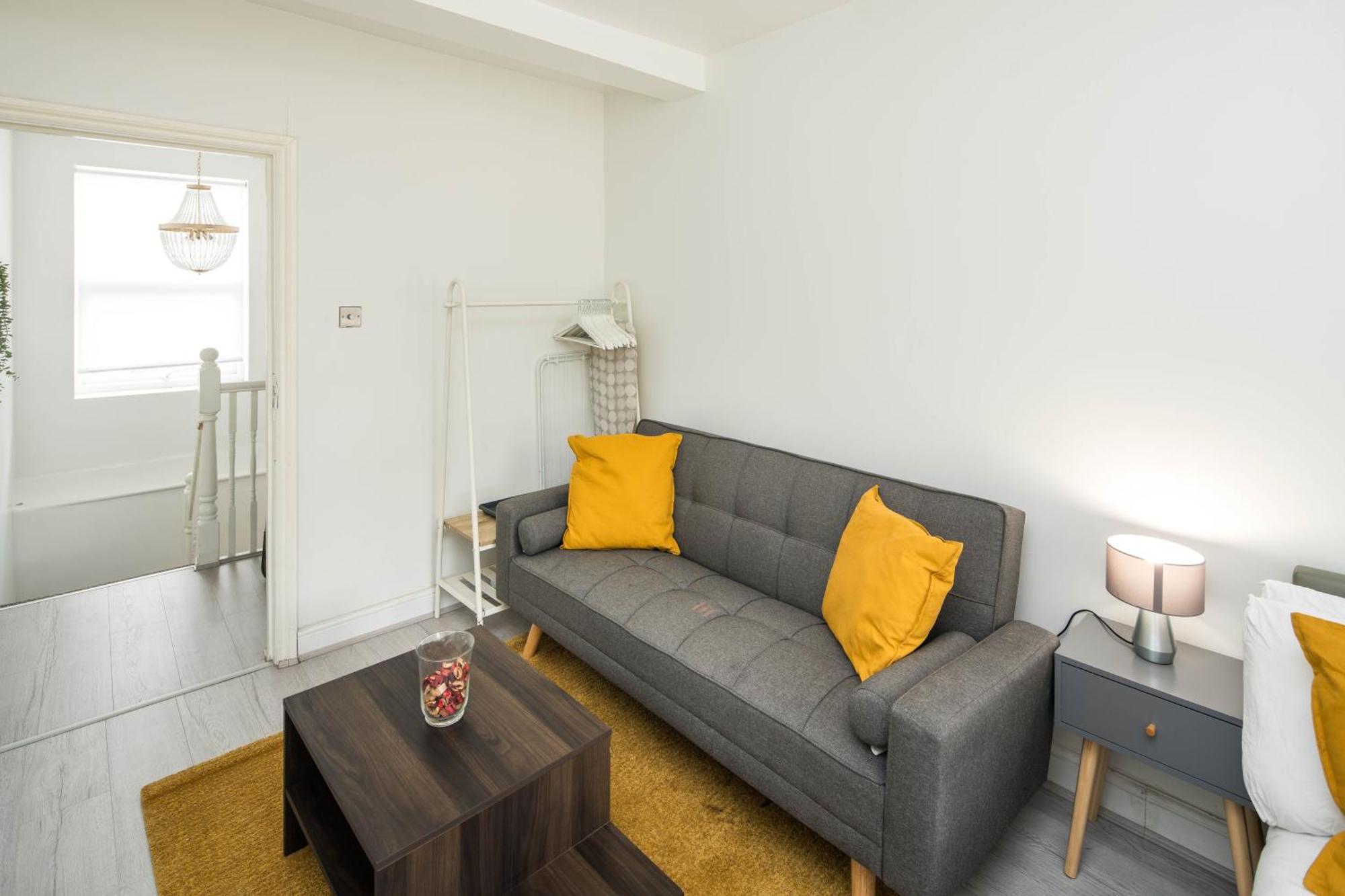 Spacious Studio For Up To 4! Sofa Bed Londres Extérieur photo